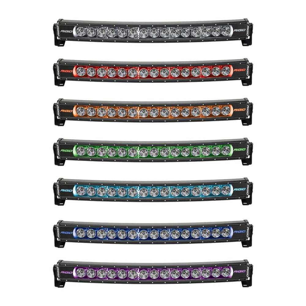 RIGID Industries Radiance + Curved 50" Light Bar - RGBW [350053] - BuoyMart.com  Light Bars RIGID Industries