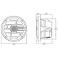Roswell R Series 6.5 Marine Speakers - Anthracite Grille - 60W RMS  120W Peak Power [C920-1902] - BuoyMart.com  Speakers Roswell Marine
