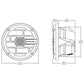 Roswell R Series 7.7 Marine Speakers - Anthracite Grille - 80W RMS  160W Peak Power [C920-1912] - BuoyMart.com  Speakers Roswell Marine