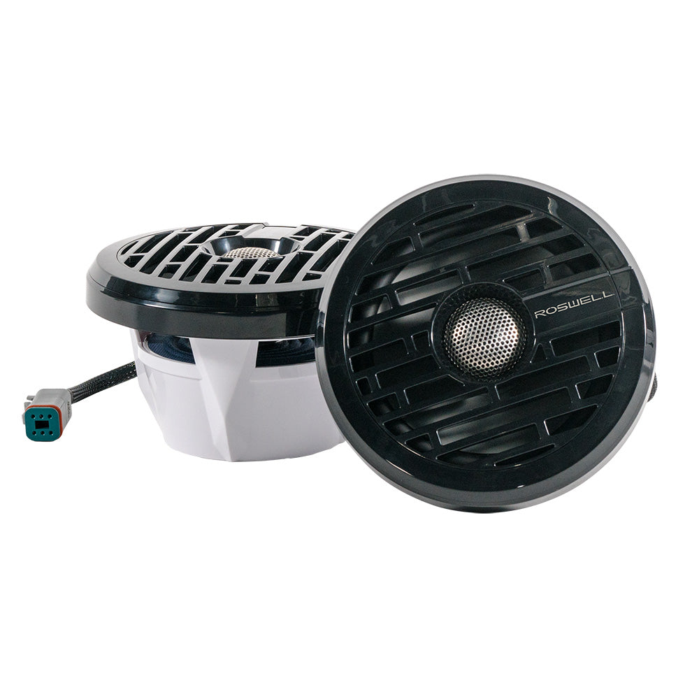 Roswell R1 6.5 Marine Speakers - Black - 80W RMS  160W Peak Power [C920-1601] - BuoyMart.com  Speakers Roswell Marine