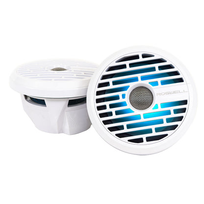 Roswell R1 7.7 Marine Speakers - White - 90W RMS  180W Peak Power [C920-21140] - BuoyMart.com  Speakers Roswell Marine