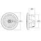 Roswell R1 8 Marine Speakers - Black - 100W RMS  200W Peak Power [C920-1611] - BuoyMart.com  Speakers Roswell Marine