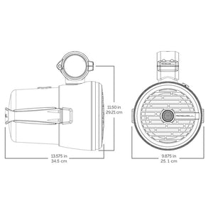 Roswell R1 8 Tower Speakers - White - 100W RMS  200W Peak Power [C920-1710] - BuoyMart.com  Speakers - Tower/Soundbars Roswell Marine