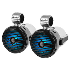 Roswell R1 8 Tower Speakers - Black - 100W RMS  200W Peak Power [C920-1711] - BuoyMart.com  Speakers - Tower/Soundbars Roswell Marine