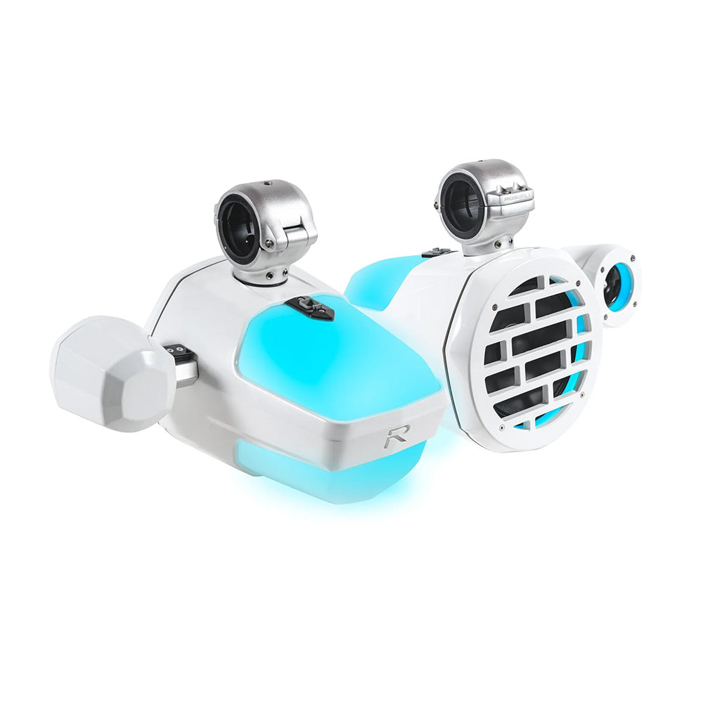 Roswell R1 Pro Tower Speakers - White - 200W RMS  400W Peak Power [C920-1910W] - BuoyMart.com  Speakers - Tower/Soundbars Roswell Marine