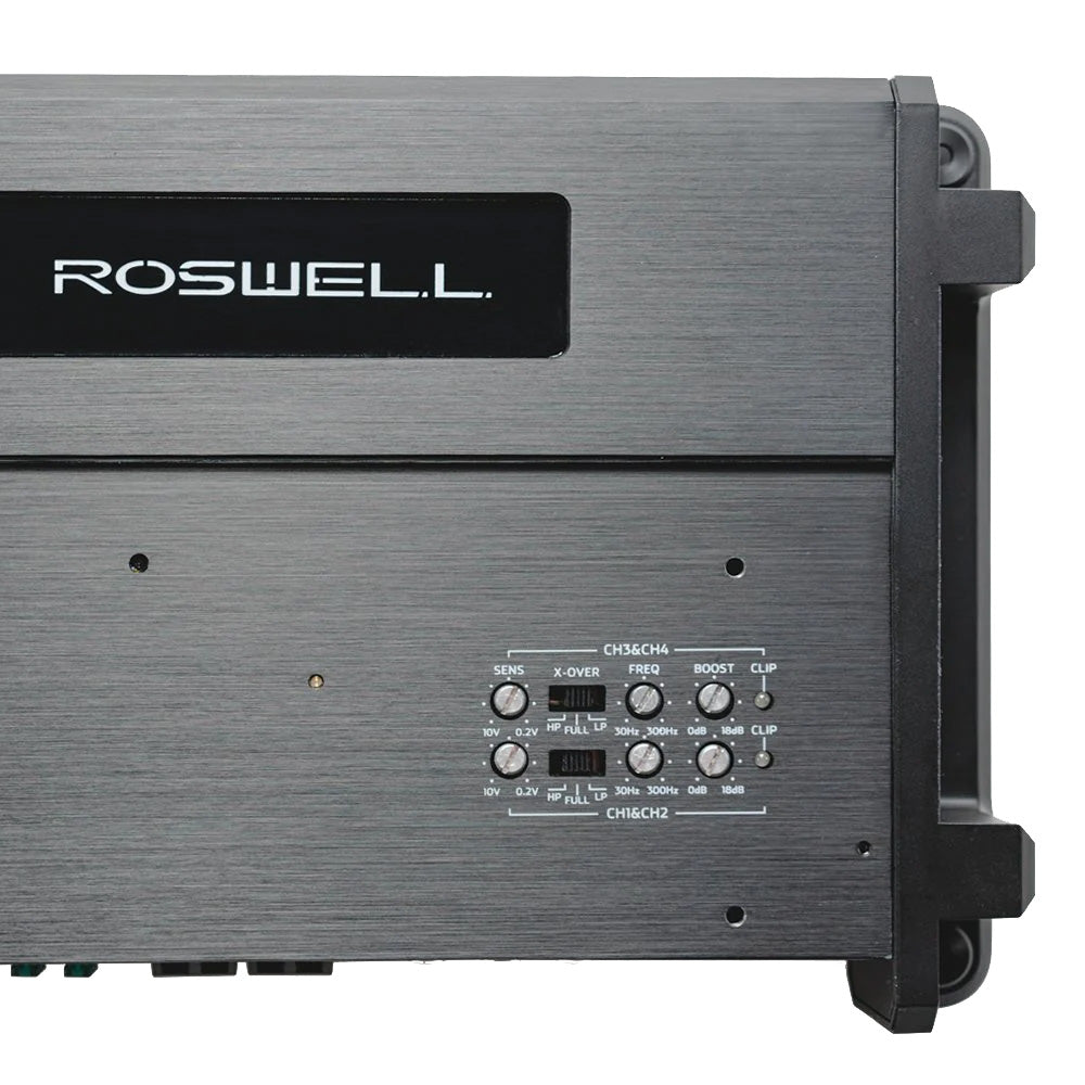 Roswell R1 650.4 4-Channel Marine Amplifier [C920-1834SD] - BuoyMart.com  Amplifiers Roswell Marine