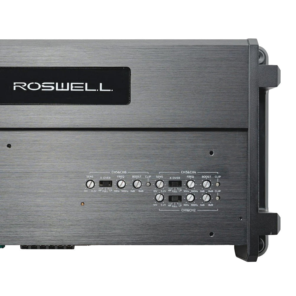 Roswell R1 900.6 6-Channel Marine Amplifier [C920-1836SD] - BuoyMart.com  Amplifiers Roswell Marine