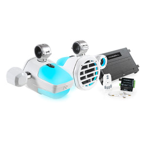Roswell R1 Pro Marine Audio Package - White [C920-23120] - BuoyMart.com  Stereos Roswell Marine