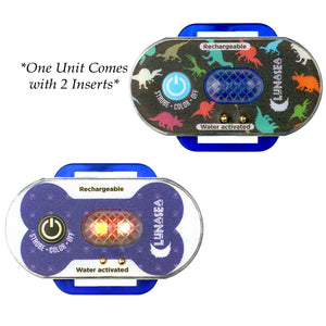 Lunasea Child/Pet Safety Water Activated Strobe Light - Blue Case, Blue Attention Light [LLB-63BB-F0-01] - BuoyMart.com  Safety Lights Lunasea Lighting