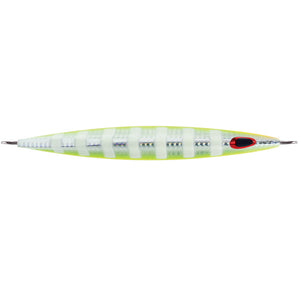 Williamson Kensaki 220 Jig - 6.75" - 7.75oz - UV Chartreuse Glow Zebra [KSJ220UVCGZ] - BuoyMart.com  Hard & Soft Baits Williamson