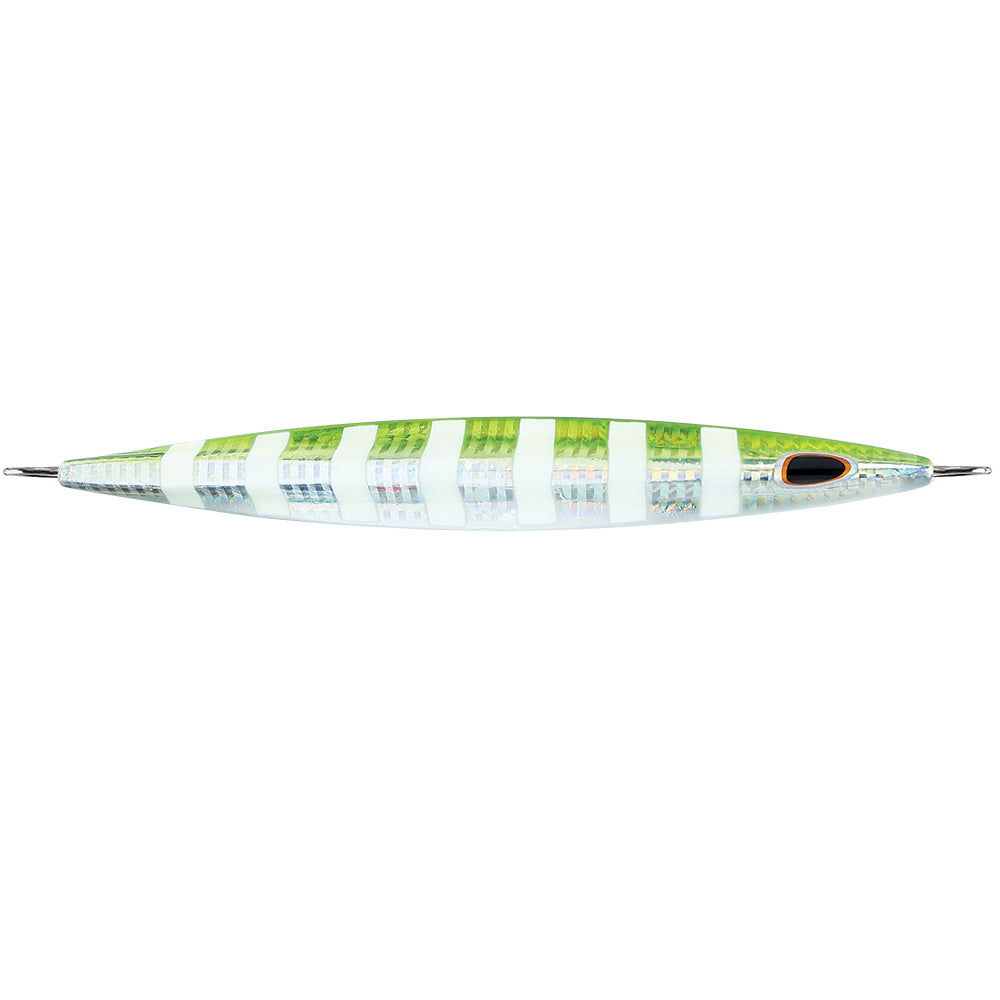 Williamson Kensaki 280 Jig - 7.25" - 9-7/8oz - UV Green Sardine Zebra [KSJ280UVGSZ] - BuoyMart.com  Hard & Soft Baits Williamson