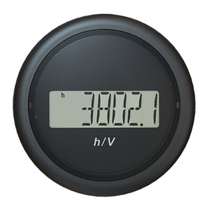 Veratron 52MM (2-1/16") ViewLine Hour Counter-Voltmeter - Black [B00005302] - BuoyMart.com  Gauges Veratron