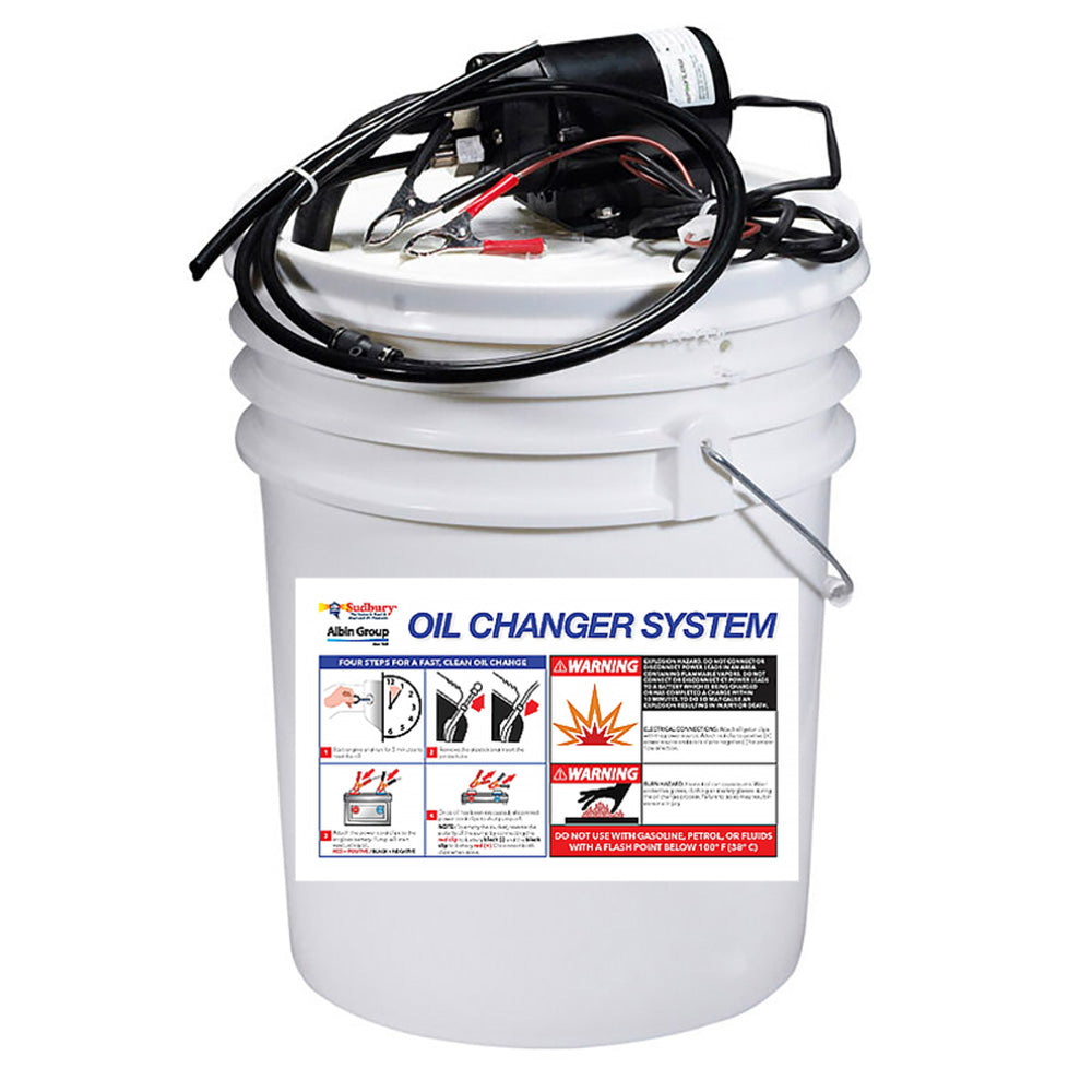 Albin Group Oil Changer System [04-03-015] - BuoyMart.com  Oil Change Systems Albin Group