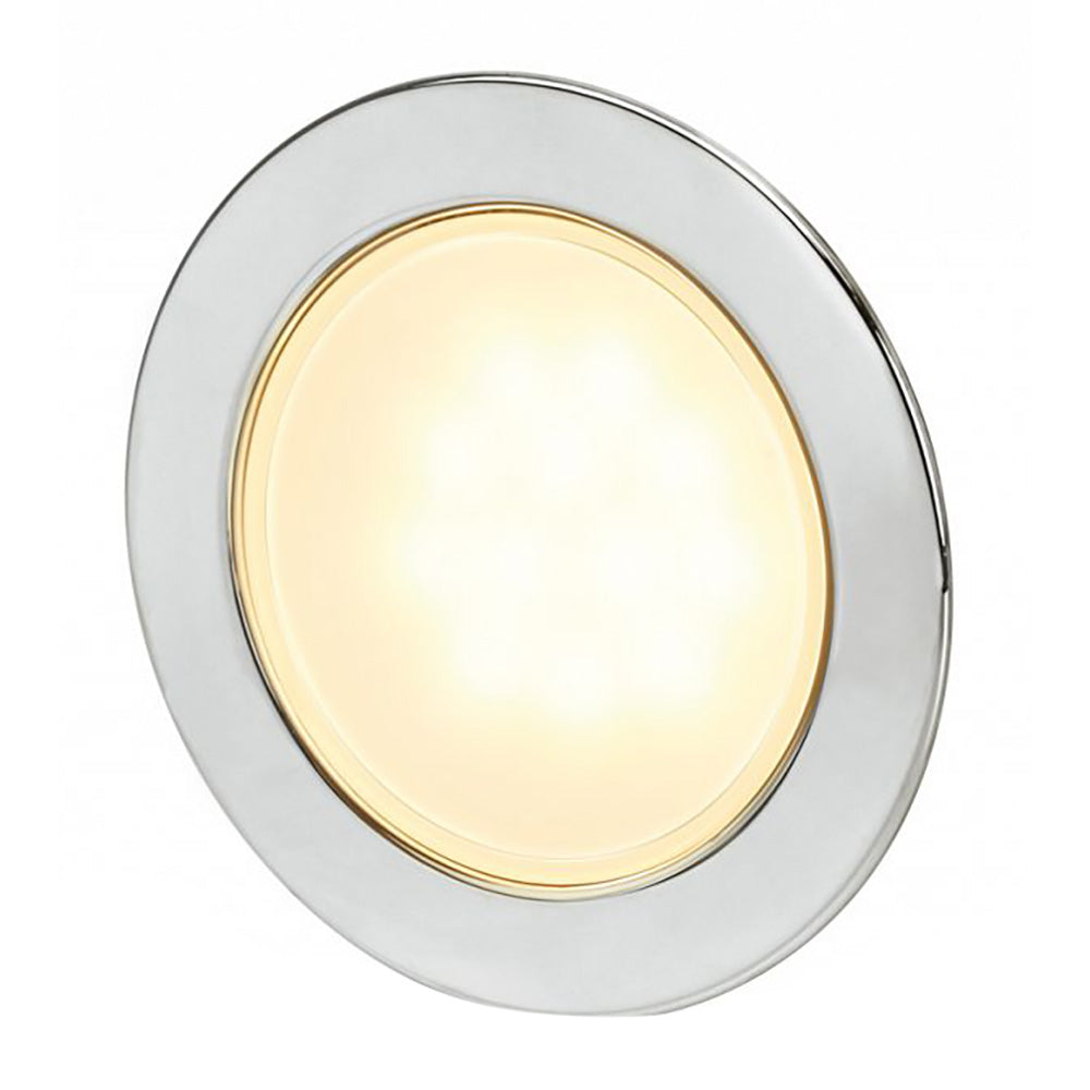 Hella Marine Round Warm White EuroLED 95 Gen 2 LED Down Light - Stainless Steel Rim [958340021] - BuoyMart.com  Interior / Courtesy Light Hella Marine