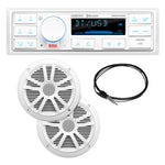 Boss Audio MCK500WB.6 Kit w/MR500UAB, 2 MR6W Speakers, MRANT10 Antenna,  White Remote [MCK500WB.6] - BuoyMart.com  Stereos Boss Audio
