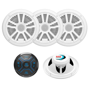 Boss Audio MG250W.64 Kit w/MGR150B  2 Pairs of MR6W Speakers [MG250W.64] - BuoyMart.com  Stereos Boss Audio