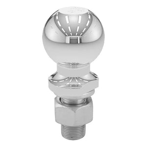 CURT 2-5/16" Trailer Ball - 1" x 2-1/8" Shank - 7,500 lb. Capacity - Chrome [40067] - BuoyMart.com  Accessories CURT
