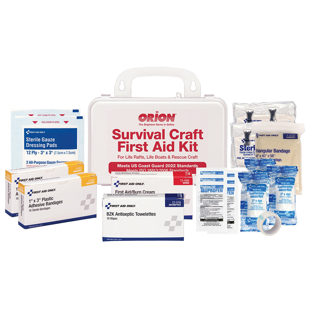 Orion Survival Craft First Aid Kit - Hard Plastic Case [816] - BuoyMart.com  Medical Kits Orion