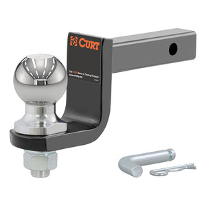 CURT Towing Starter Kit w/2" Ball - 1-1/4" Shank - 3-1/4" Drop - 3,500 lbs [45148] - BuoyMart.com  Accessories CURT