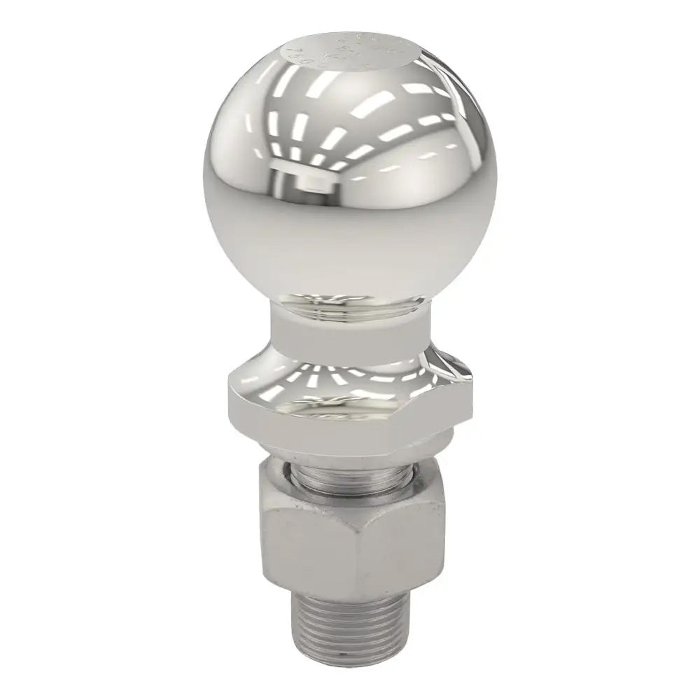 CURT 2-5/16" Trailer Ball - 1" x 2-1/8" Shank - 7,500 lbs - Stainless Steel [40084] - BuoyMart.com  Hitches & Accessories CURT
