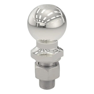 CURT 2-5/16" Trailer Ball - 1" x 2-1/8" Shank - 7,500 lbs - Stainless Steel [40084] - BuoyMart.com  Hitches & Accessories CURT