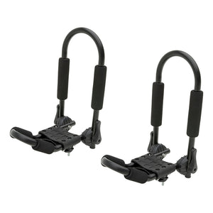 CURT Adjustable Aluminum Roof Rack Kayak Holders [18320] - BuoyMart.com  Hitches & Accessories CURT