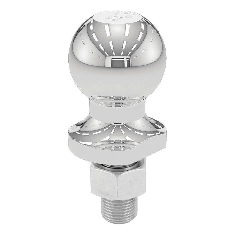 CURT 1-7/8" Trailer Ball - 3/4" x 1-5/8" Shank - 2,000 lbs. - Chrome [40001] - BuoyMart.com  Hitches & Accessories CURT