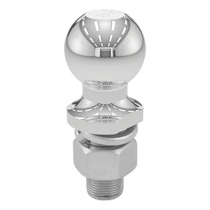 CURT 2" Trailer Ball - 1" x 2-1/8" Shank - 7,500 lbs. - Chrome [40037] - BuoyMart.com  Hitches & Accessories CURT