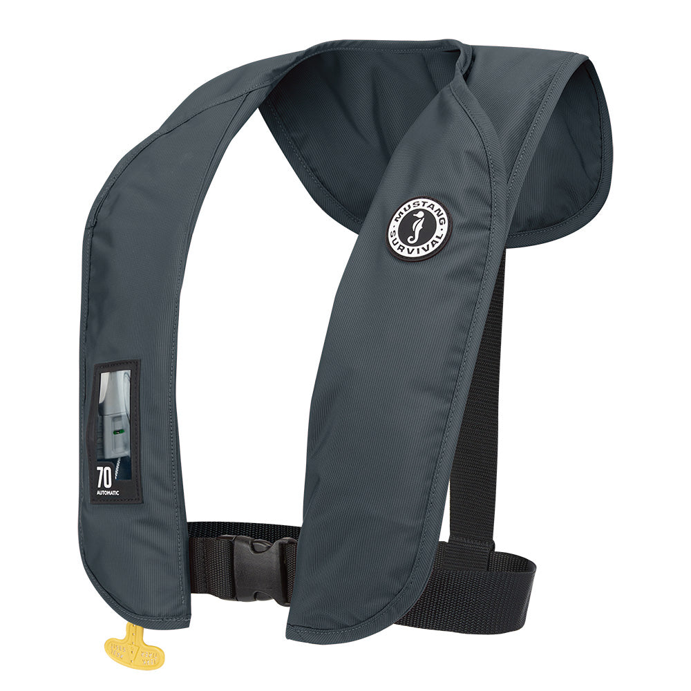 Mustang MIT 70 Automatic Inflatable PFD - Admiral Gray [MD4042-191-0-202] - BuoyMart.com  Personal Flotation Devices Mustang Survival