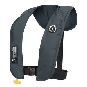 Mustang MIT 70 Automatic Inflatable PFD - Admiral Gray [MD4042-191-0-202] - BuoyMart.com  Personal Flotation Devices Mustang Survival