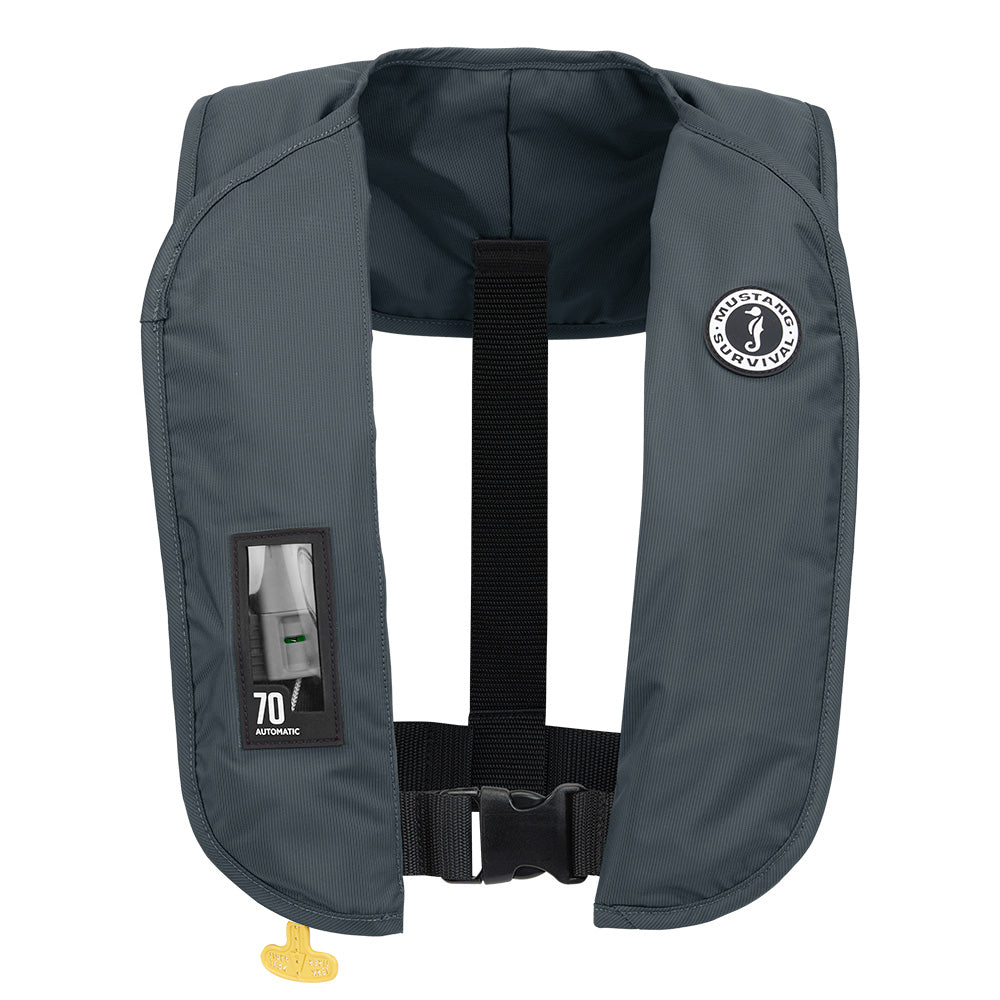 Mustang MIT 70 Automatic Inflatable PFD - Admiral Gray [MD4042-191-0-202] - BuoyMart.com  Personal Flotation Devices Mustang Survival