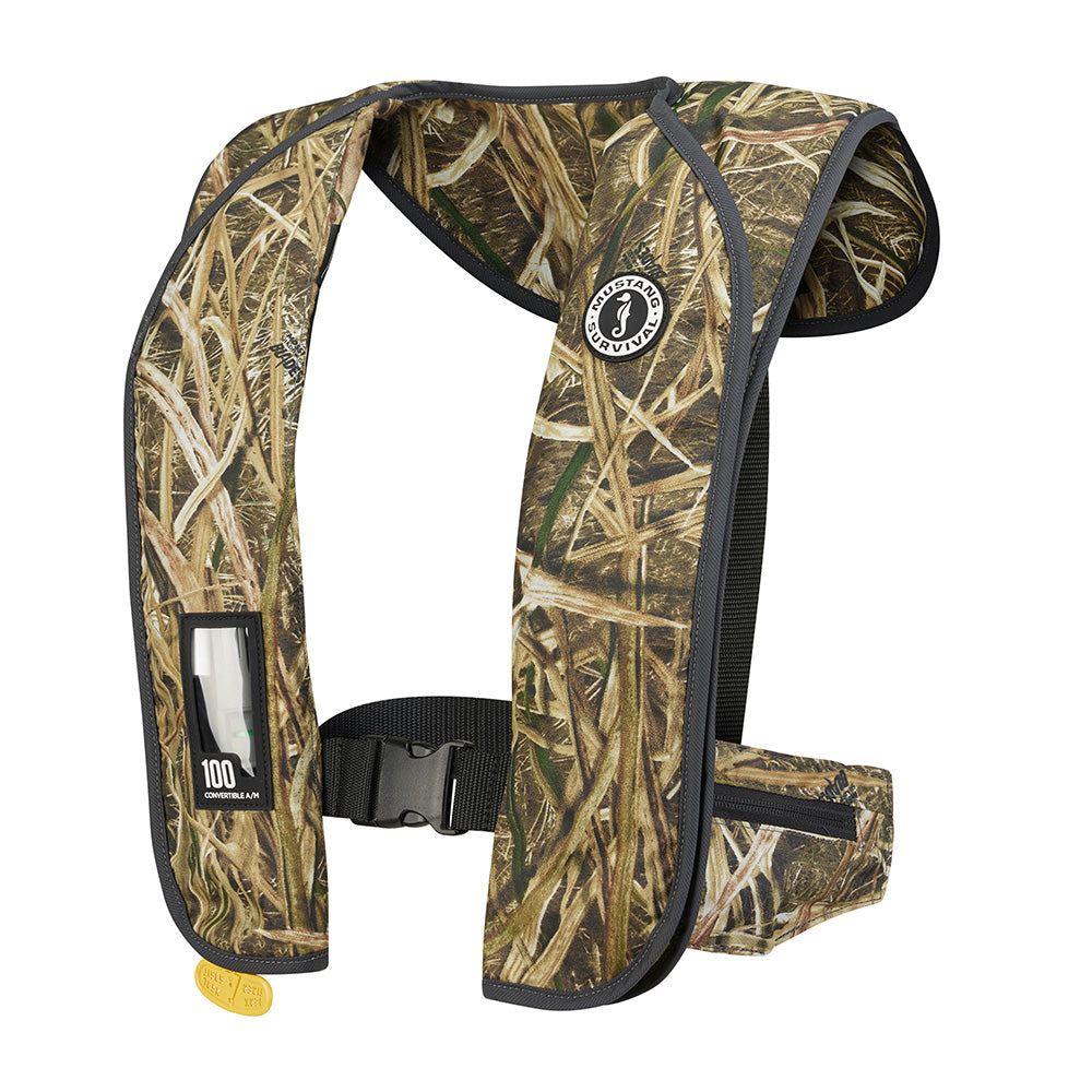 Mustang MIT 100 Convertible Inflatable PFD - Camo [MD2030CM-261-0-202] - BuoyMart.com  Personal Flotation Devices Mustang Survival