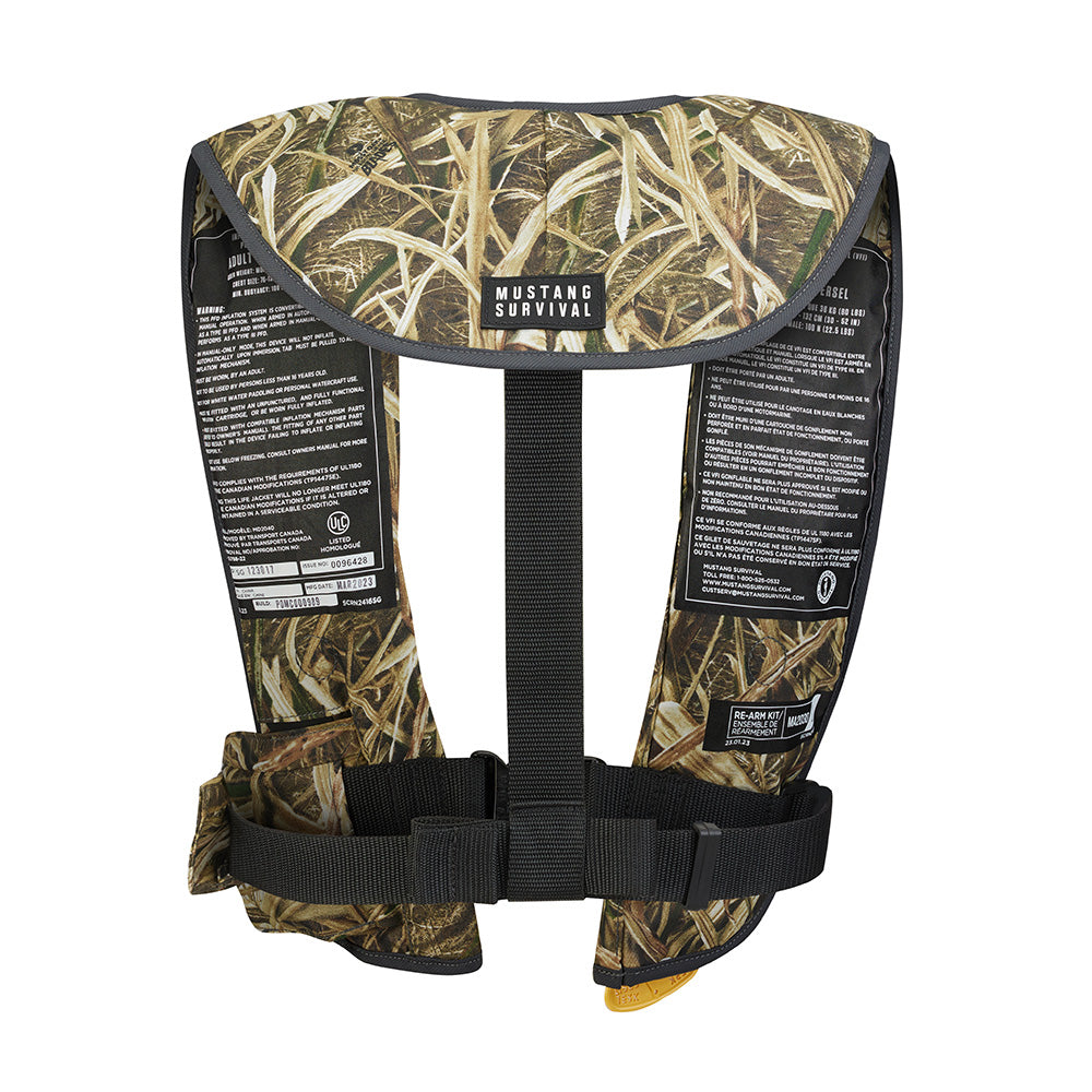 Mustang MIT 100 Convertible Inflatable PFD - Camo [MD2030CM-261-0-202] - BuoyMart.com  Personal Flotation Devices Mustang Survival