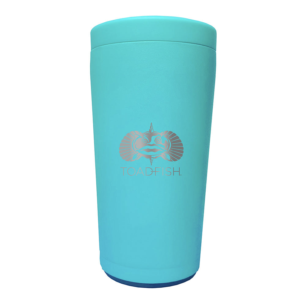 Toadfish Non-Tipping Can Cooler 2.0 - Universal Design - Teal [5004] - BuoyMart.com  Fishing Accessories Toadfish