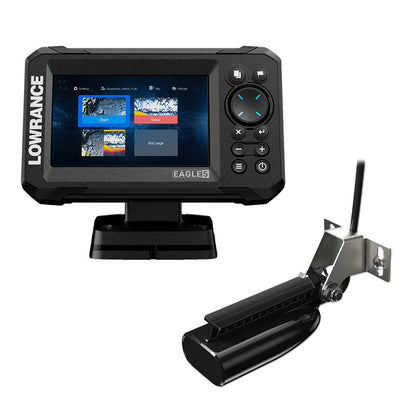 Lowrance Eagle 5 Combo w/SplitShot Transducer [000-16111-001] Lowrance