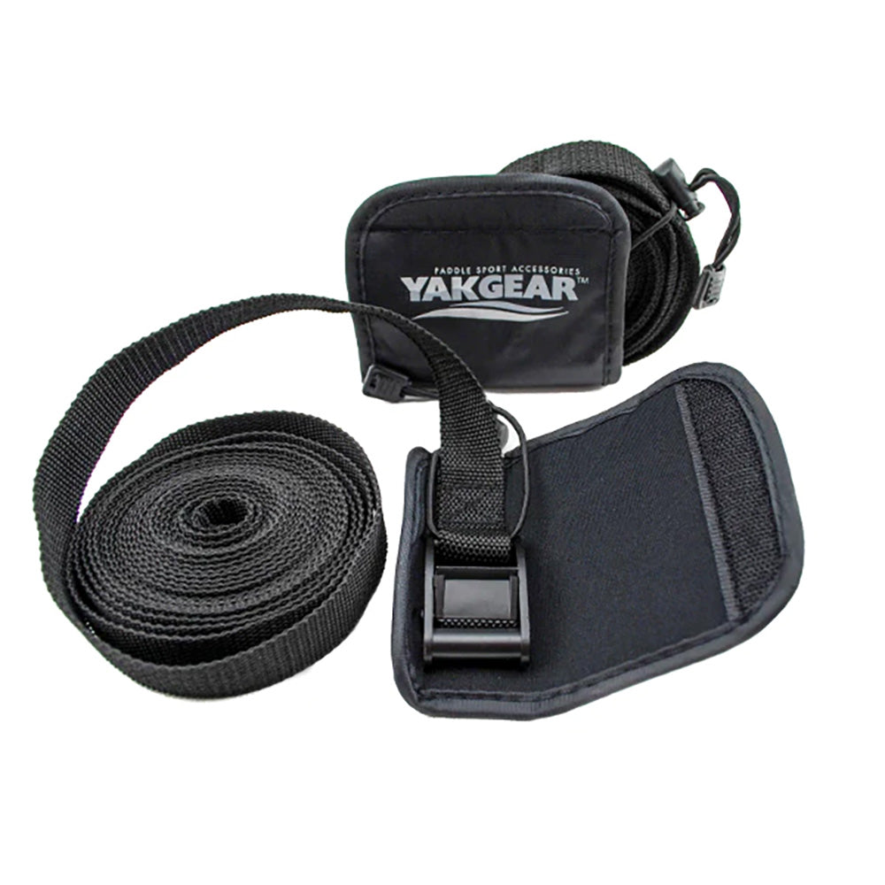 YakGear 15' Tie Down Straps w/Cover [TDSTP1] - BuoyMart.com  Accessories YAKGEAR