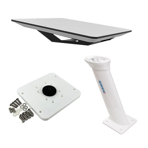 KVH Starlink Flat Panel Kit w/16" Seaview Pedestal Mount  ADASTLKA Starlink Top Plate [72-1048-SV16] - BuoyMart.com  Satellite Receivers KVH