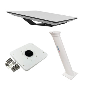 KVH Starlink Flat Panel Kit w/24" Seaview Pedestal Mount  ADASTLKA Starlink Top Plate [72-1048-SV24] - BuoyMart.com  Satellite Receivers KVH