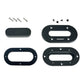 Scanstrut Black Anodized Aluminum Low-Profile Multi Cable Seal f/Cables Up to 15mm [DS-LP-MULTI-BLK] - BuoyMart.com  Wire Management Scanstrut