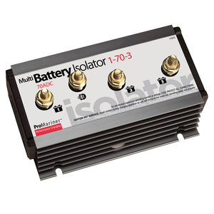 ProMariner Battery Isolator - 1 Alternator - 3 Battery - 70 AMP [11073] - BuoyMart.com  Battery Chargers ProMariner