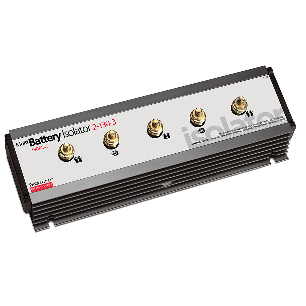 ProMariner Battery Isolator - 130 AMP - 2 Alternator - 3 Battery [12133] - BuoyMart.com  Battery Isolators ProMariner