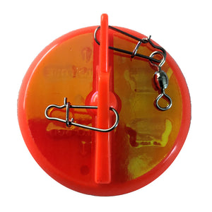 Luhr-Jensen 2-1/4" Dipsy Diver - Fire/Silver Bottom Moon Jelly [5560-030-2510] - BuoyMart.com  Hard & Soft Baits Luhr-Jensen