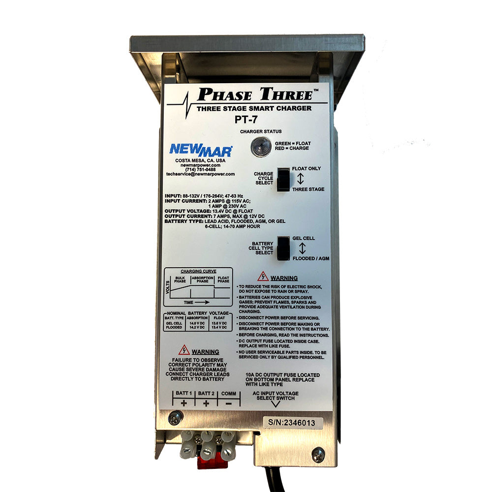 Newmar PT-7 Battery Charger [PT-7] - BuoyMart.com  Charger/Inverter Combos Newmar Power