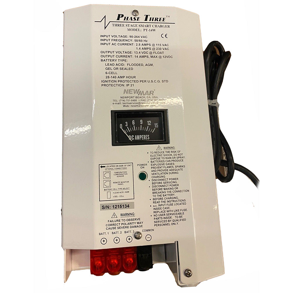 Newmar PT-14W Battery Charger [PT-14W] - BuoyMart.com  Charger/Inverter Combos Newmar Power