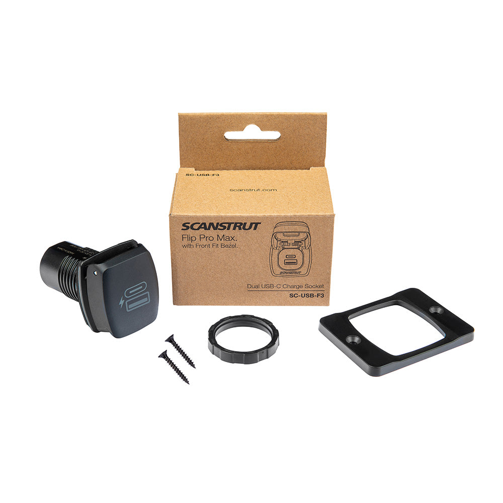 Scanstrut Flip Pro Plus Fast Charge USB-A  USB-C Socket [SC-USB-F4] - BuoyMart.com  Accessories Scanstrut