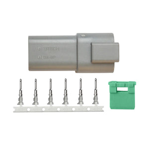 Pacer DT Deutsch Receptacle Repair Kit - 14-18 AWG (6 Position) [TDT04F-6RP] - BuoyMart.com  Terminals Pacer Group