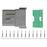 Pacer DT Deutsch Receptacle Repair Kit - 14-18 AWG (12 Position) [TDT04F-12RP] - BuoyMart.com  Terminals Pacer Group