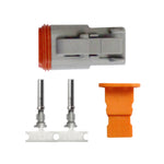 Pacer DT Deutsch Plug Repair Kit - 14-18 AWG (2 Position) [TDT06F-2RS] - BuoyMart.com  Terminals Pacer Group