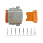 Pacer DT Deutsch Plug Repair Kit - 14-18 AWG (8 Position) [TDT06F-8RS] - BuoyMart.com  Terminals Pacer Group