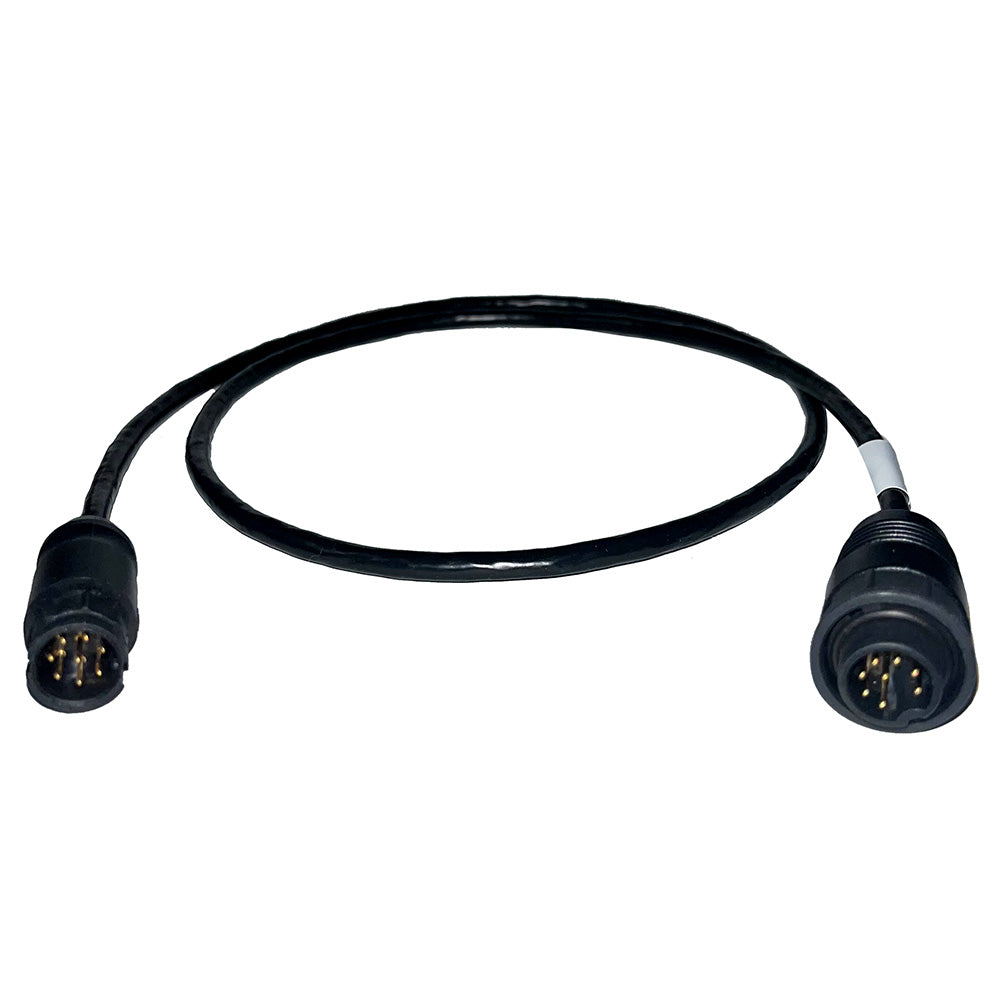 Echonautics 1M Adapter Cable w/Male 8-Pin Black Box Connector f/Echonautics 300W, 600W  1kW Transducers [CBCCMS0501] - BuoyMart.com  Transducer Accessories Echonautics